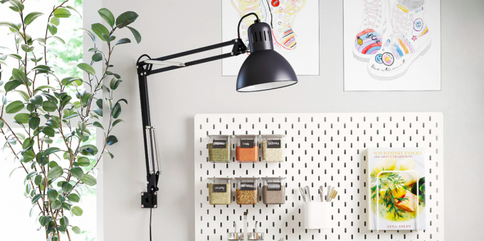 Како поставити кућну канцеларију: користите учвршћиваче на стезаљци