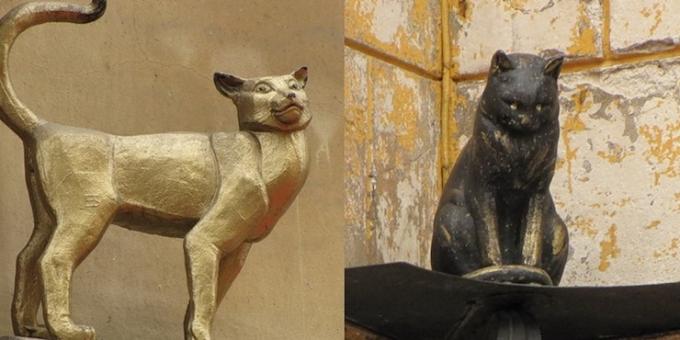 Споменици Ст. Петерсбург: Споменик Елисха мачке и мачке Василиса