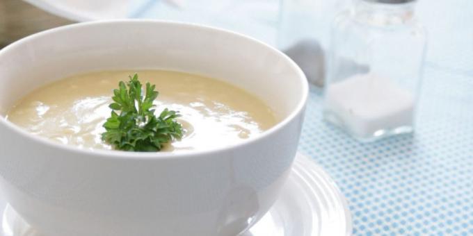 Рецепти крем супе: крем супа са целером