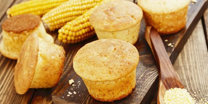 Како направити кифле од кукурузног брашна: једноставан рецепт
