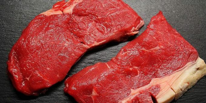 Која храна садржи пуно гвожђа: црвено месо