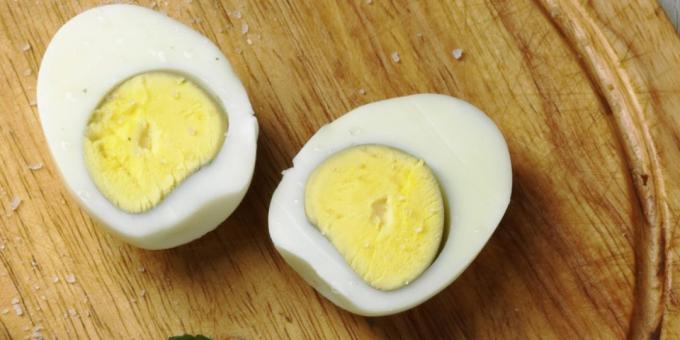 здрав доручак: тврдо кувана јаја