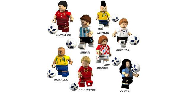 Сувенири за Светско првенство. Лего-плаиерс