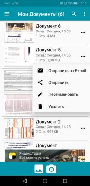 Нотеблоц - погодно коморе скенирања докумената преко смарт телефона