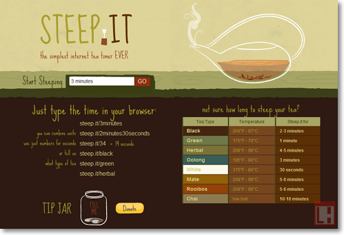 Стееп.ит - тајмер који ће помоћи да се прави чај