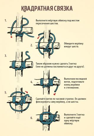 квадрат лигамената