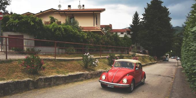 путовање у Италију: ауто