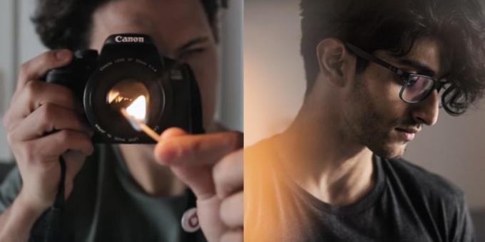 професионална фотографија: ефекат осветљени филма