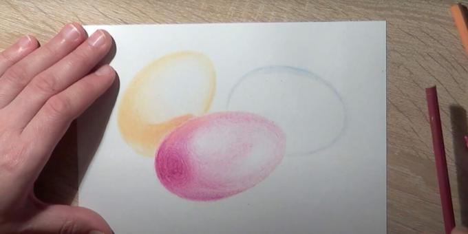 Ускршњи цртежи: обојите средишње јаје