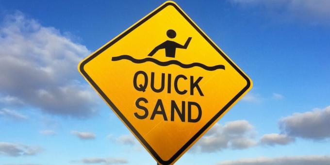 Опстанак у дивљини: Да бисте преживели у живом песку, морате повећати своју контактну површину